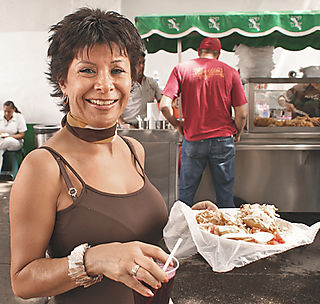 Tacos Fish La Paz Woman