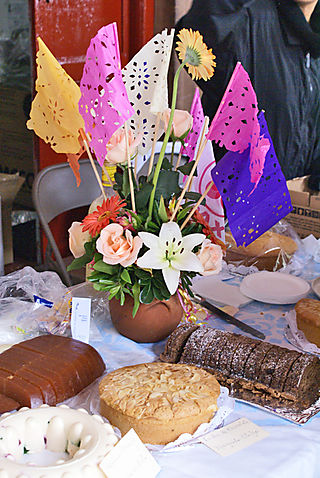 Postres con Papel Picado