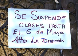 Clases Suspendidas