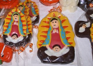 Nuestra Señora de Guadalupe Chocolate Blanco