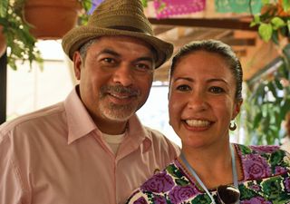 Blanca con Bosco y Lucero