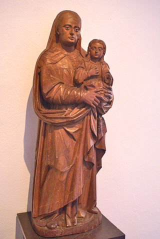 Sta Ana y la
Virgencita