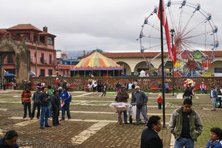 Pichátaro Atrio del Templo