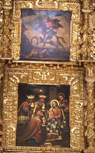Retablo 2 Santiago
Apóstol y La Adoración