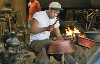 Sta Clara Working the Copper 1