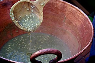 UNESCO Atole de Grano en Cazo UNESCO Atole de Grano en Cazo