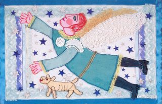 Oaxaca Morales Collage Angel Azul Oaxaca Morales Collage Angel Azul