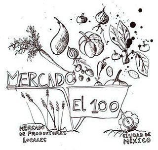 Mercado el 100 logo Mercado el 100 logo