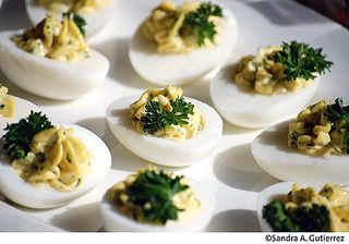 Jalapeño Deviled Eggs Sandra Gutiérrez