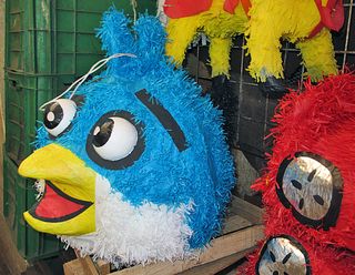Piñata Angry Birds Blue Piñata Angry Birds Blue