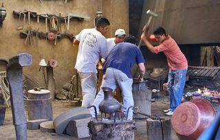 Sta Clara Working the Copper 2