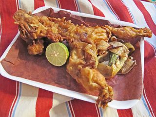 Morelia Deep-Fried Whole Frog Morelia Deep-Fried Whole Frog