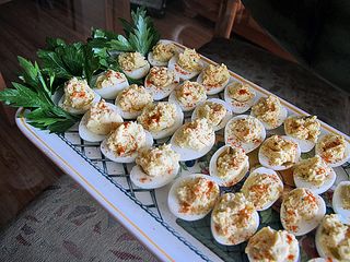 Judy's 65th Deviled Quail Eggs 1 Judy's 65th Deviled Quail Eggs 1