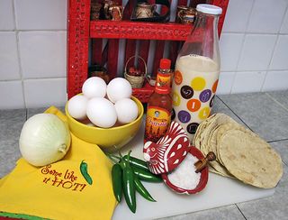 Chilaquiles Ingredients 1 Chilaquiles Ingredients 1