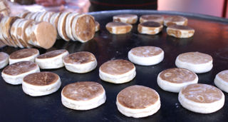 Gorditas de Nata en el Comal Gorditas de Nata en el Comal