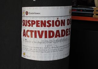 Mercado Roma Suspención de Actividades