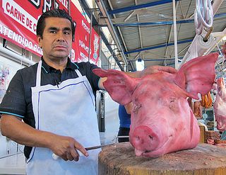 Hog Heaven Shaving the Pig