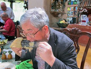 Zirita Masaya Arakawa con Elote