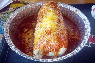 California-style burrito