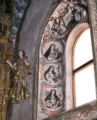 Atotonilco Lady Chapel Window