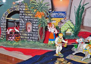 Nacimiento Arriero y Woman at the Well Nacimiento Arriero y Woman at the Well