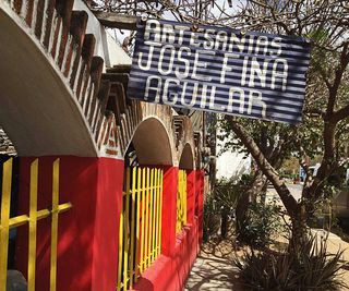 Casa Josefina Aguilar Sign MC