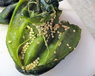 Rajas Chile Abierto con Semilla Rajas Chile Abierto con Semilla