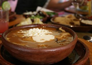 Sopa Tarasca Estilo Mansión Iturbide Sopa Tarasca Estilo Mansión Iturbide