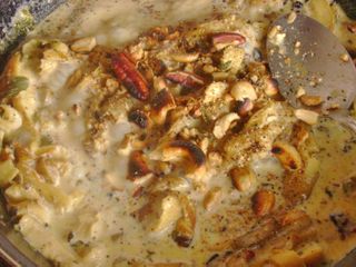 Add Nuts to Mushrooms, Cactu