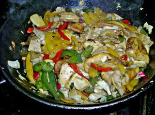 Sliced Amanitas and Peppers, Cactu