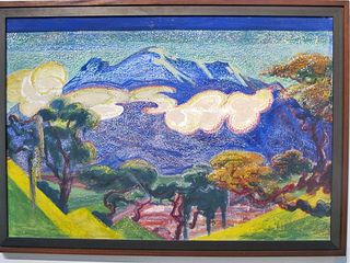 Atl Iztaccihuatl 1916 Atl Color sobre Cartón Museo Regional de Guadalajara INAH Atl Iztaccihuatl 1916 Atl Color sobre Cartón Museo Regional de Guadalajara INAH