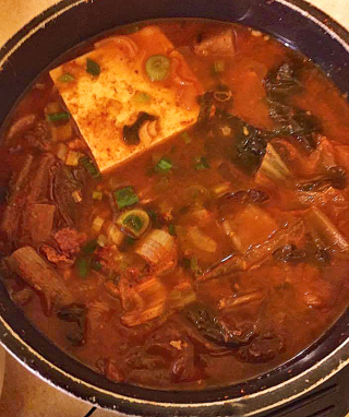 Korea Kimchi with Beef and Tofu Korea Kimchi with Beef and Tofu