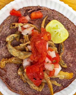 Breakfast Taco de Charales Rosalba Breakfast Taco de Charales Rosalba