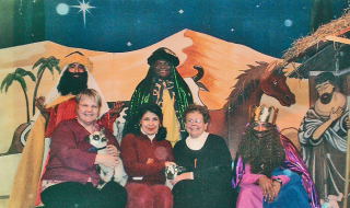 Claire Fabiola Cristina con Borreguitos Claire Fabiola Cristina con Borreguitos