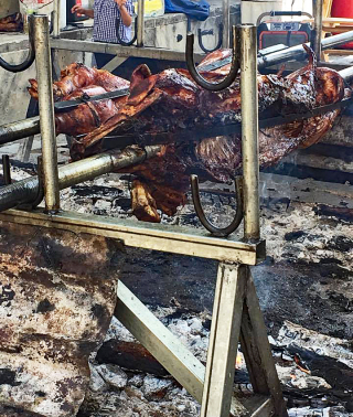 Encuentro Oaxaca Pig Roasting 1
