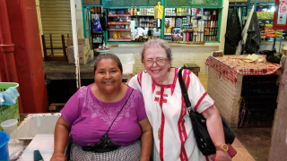 Tehuantepec Cristina con Mari?a del Carmen Tehuantepec Cristina con Mari?a del Carmen