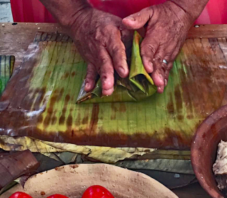 Folding Banana Leaf 2a Folding Banana Leaf 2a