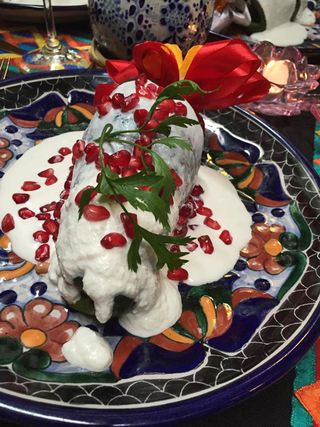 Azul Histórico Chile en Nogada Azul Histórico Chile en Nogada