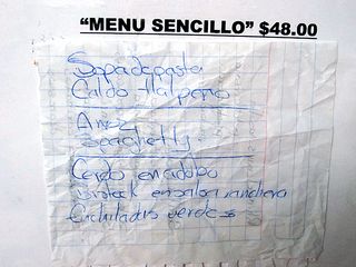 El Portalito Menú del Día de la Carta El Portalito Menú del Día de la Carta