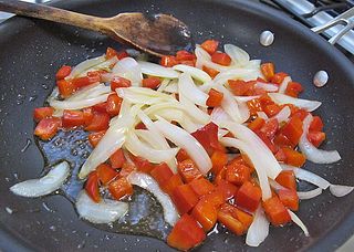 Rajas Chile Morrón con Cebolla Acitronado Rajas Chile Morrón con Cebolla Acitronado