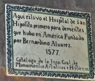 San Hipólito Placa San Hipólito Placa