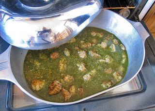 Carne y Salsa Listo para Hornear