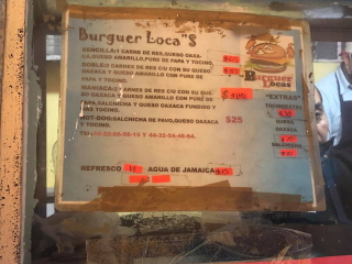 Hamburguesa Loca Carta 5-16-2020 Hamburguesa Loca Carta 5-16-2020