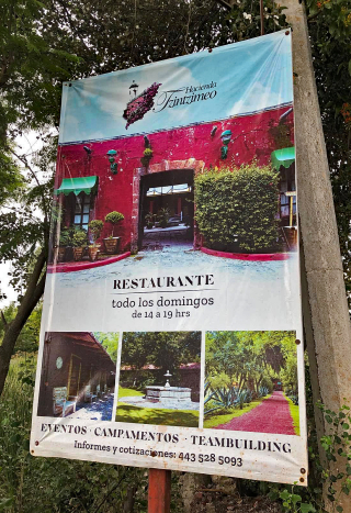 1 Hacienda Tzintzimeo Poster Entrada