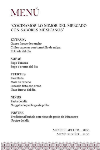 2 Hacienda Tzintimeo Menu? 1