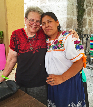 Rosalba con Cristina 2014