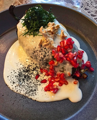 Chile en Nogada Fonda Fina Aug 21 2017 MC Chile en Nogada Fonda Fina Aug 21 2017 MC