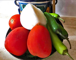 Sopa de Arroz Ingredientes Close Up 1 Sopa de Arroz Ingredientes Close Up 1