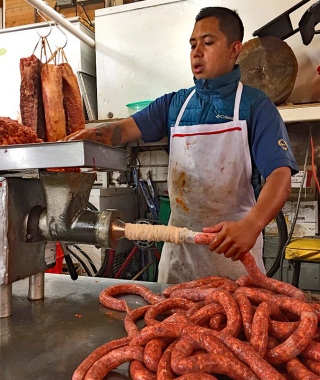 Longaniza Mercado de Jamaica 31 de octubre 2018 1a Longaniza Mercado de Jamaica 31 de octubre 2018 1a