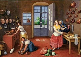 Mexican Kitchen End of 1900s